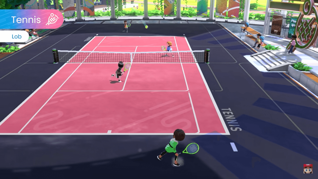 Nintendo Switch Sports Review Tennis