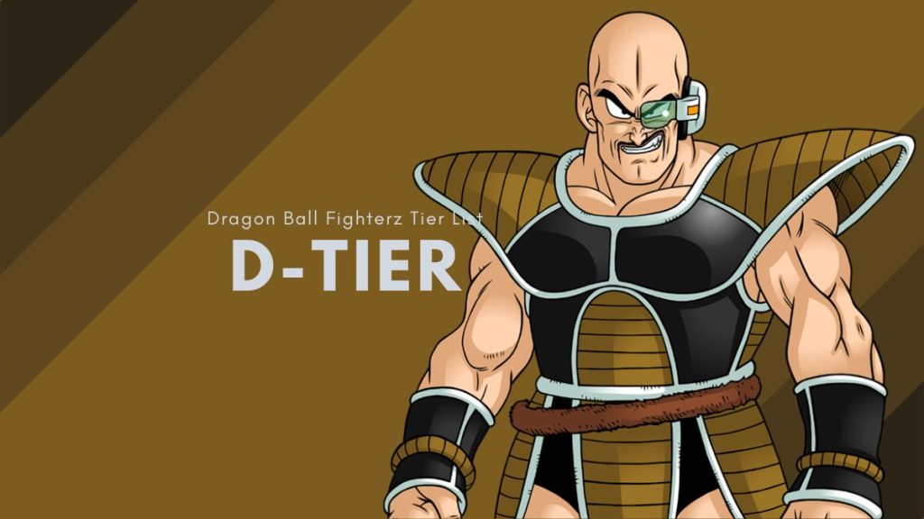 Dragon Ball Fighterz Tier List: D-Tier