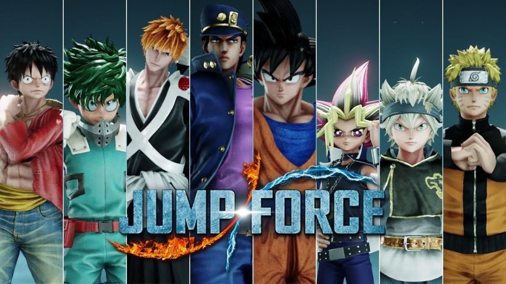 Jump Force 2 characters