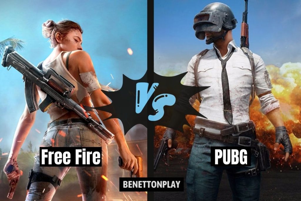 Free Fire vs PUBG