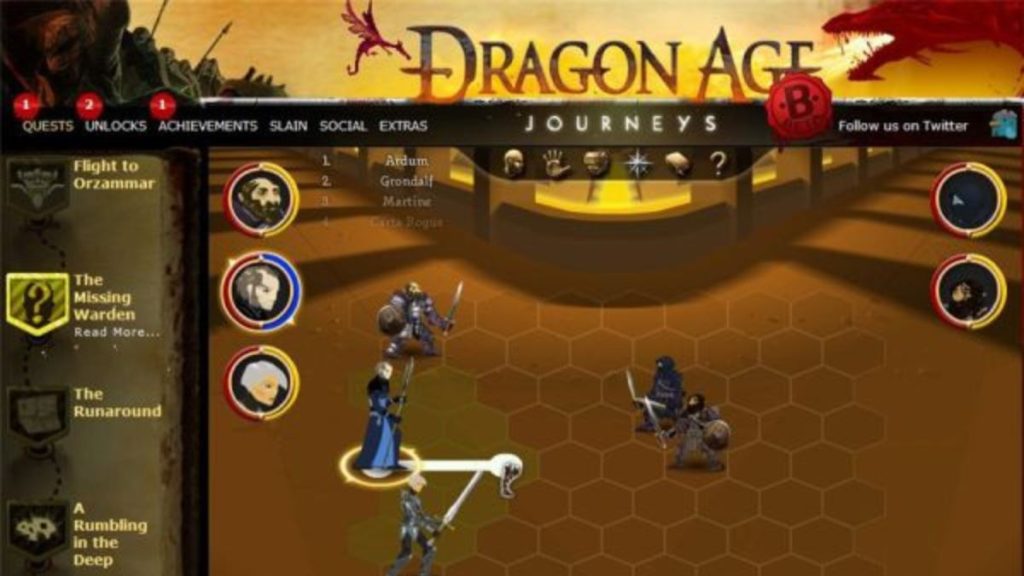 Dragon Age Journeys (Dragon Age Games in Order)