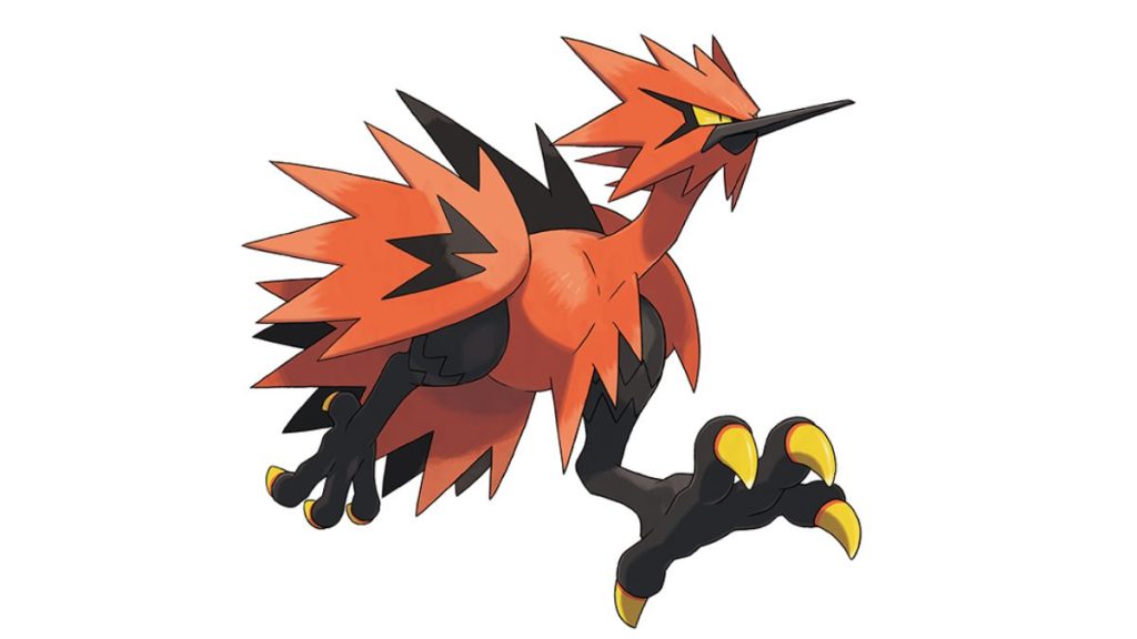 Galarian Zapdos (Strongest Flying Type Pokemon)