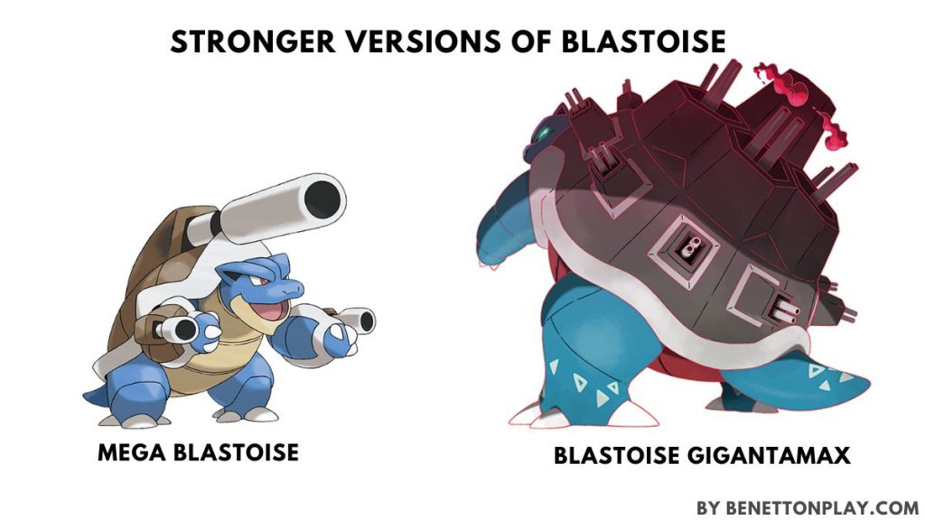 stronger versions of Blastoise