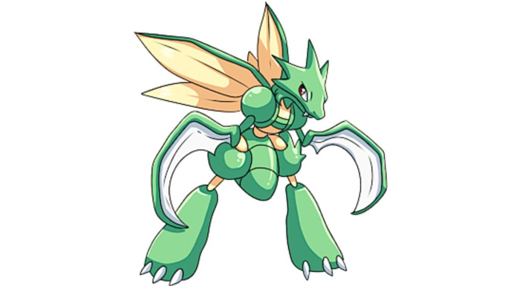 Scyther (Best Bug Type Pokemon)