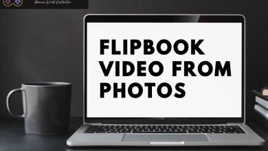 flipbook video from photos