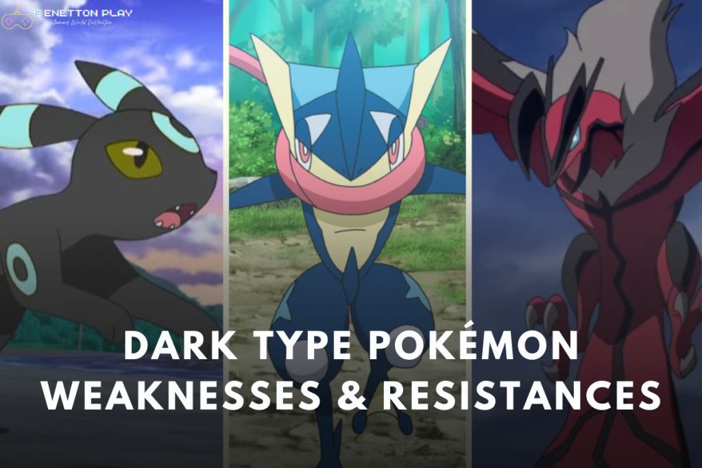 Dark Type Pokémon Weaknesses & Resistances