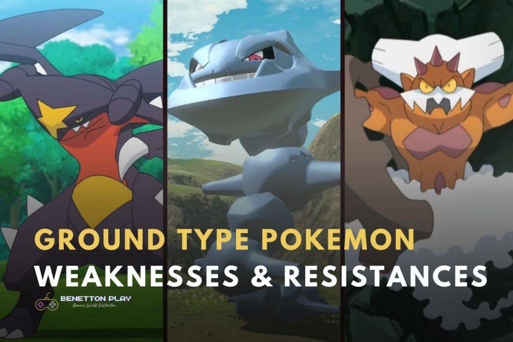 Ground Type Pokemon Weaknesses & Resistances