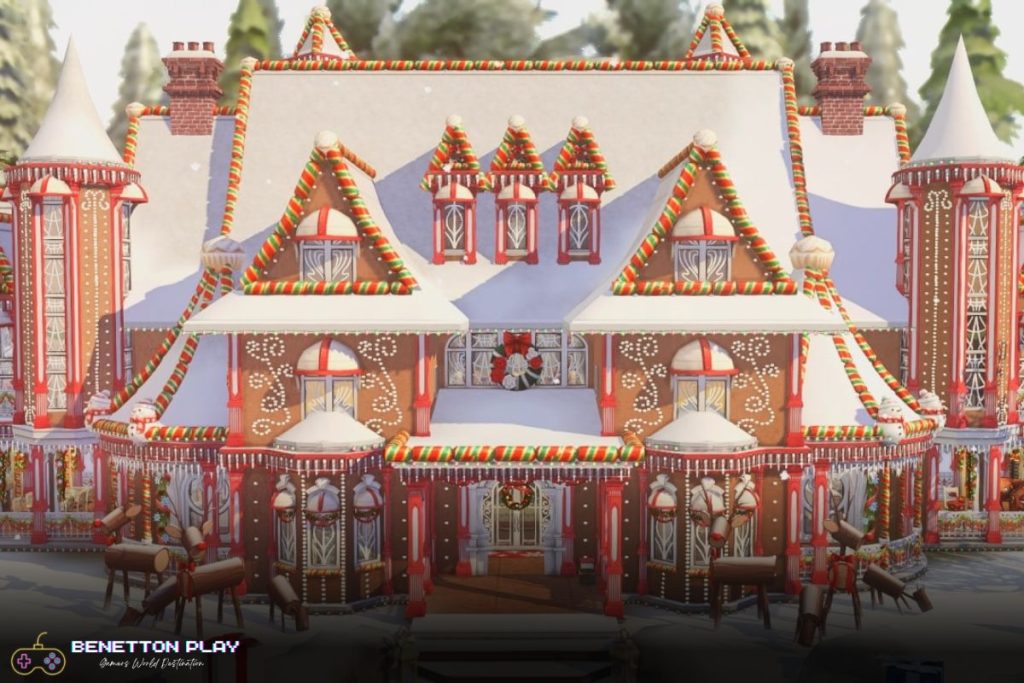 Gingerbread Dream Mansion