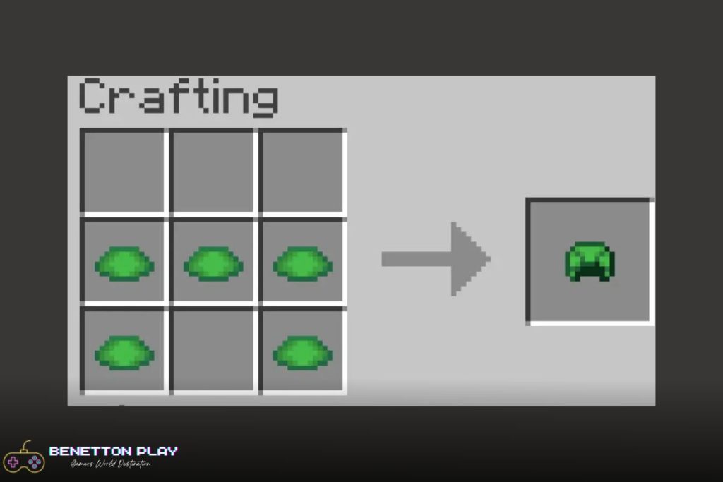 Minecraft Turtle Shell Armor Crafting