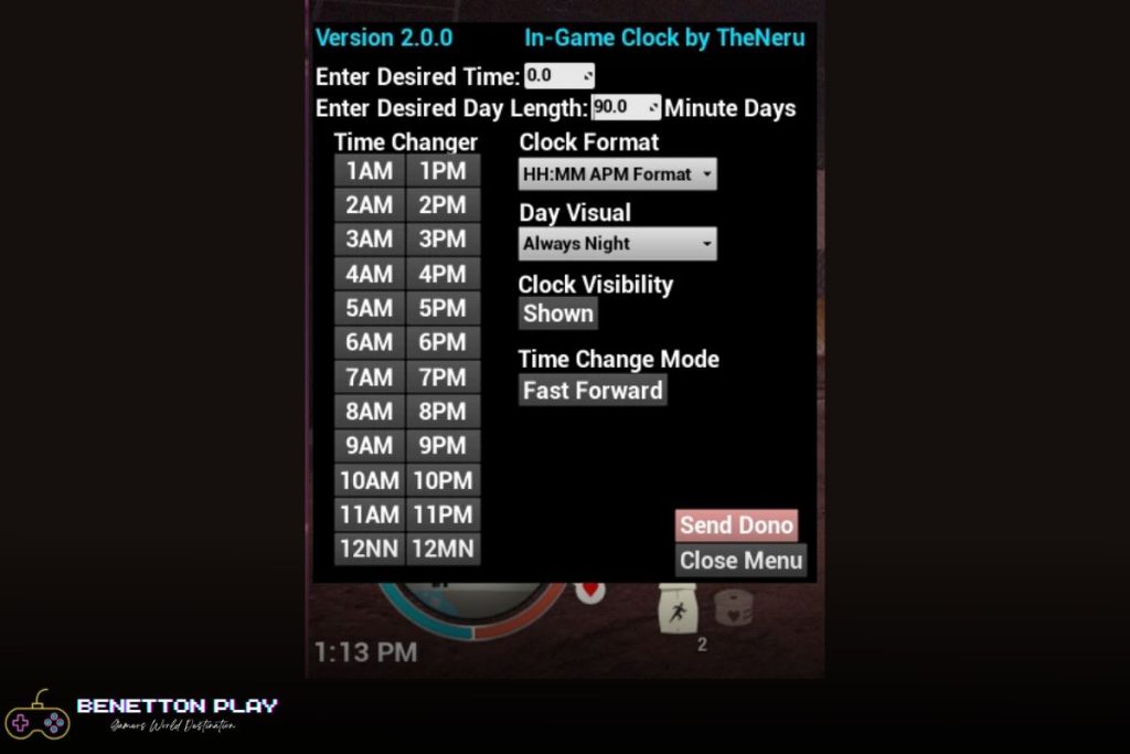 In-Game Clock