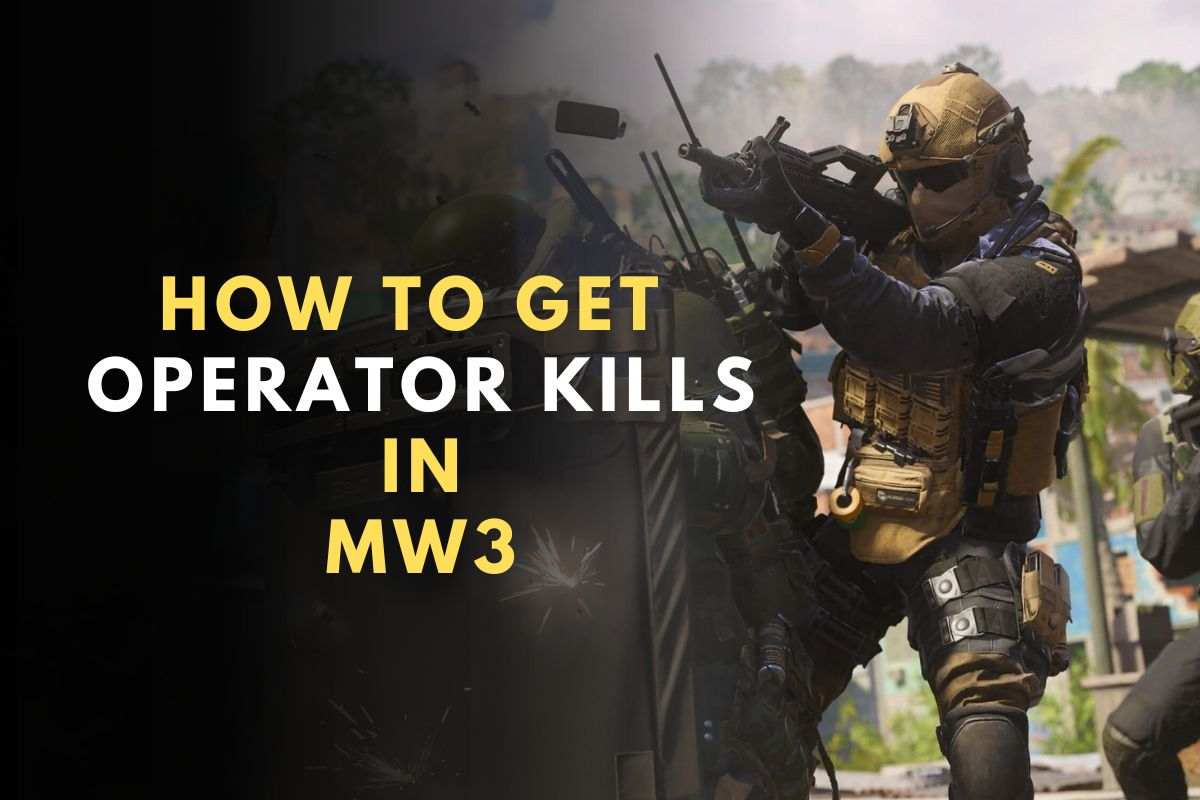 How to Get an Operator Kill in MW3